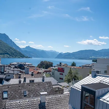 Apartmán Anton - Penthouse Mit Seeblick Und Kostenloser Garage Gmunden