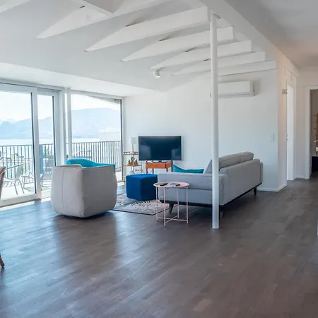 Apartmán Anton - Penthouse Mit Seeblick Und Kostenloser Garage Gmunden