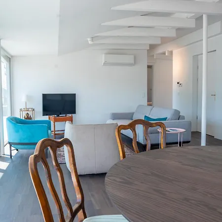 Anton - Penthouse Mit Seeblick Und Kostenloser Garage